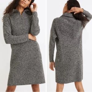 Madewell gray sweater dress